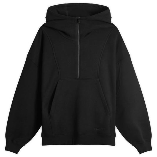 Half Zip Logo Hoodie