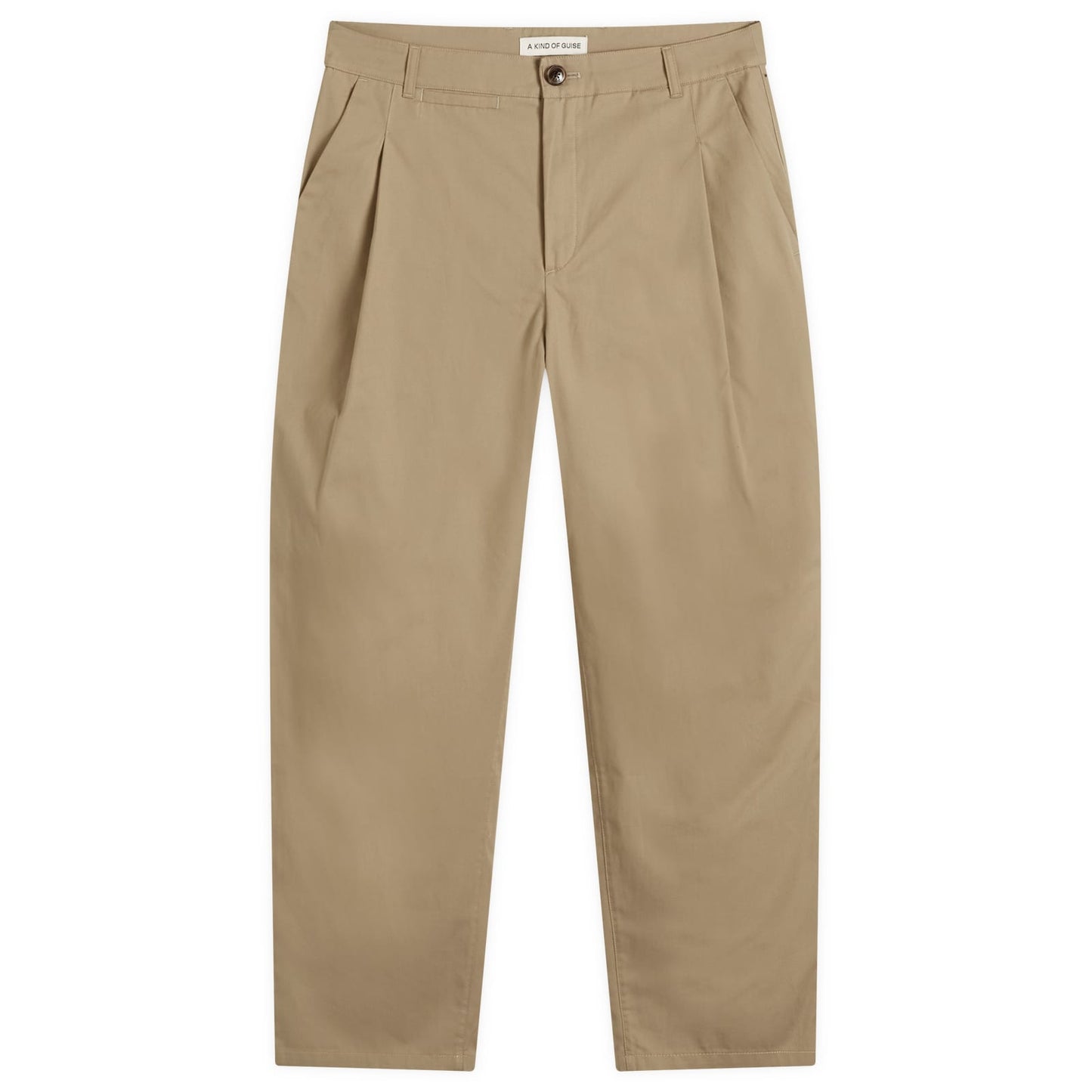 Folded Wide Trousers