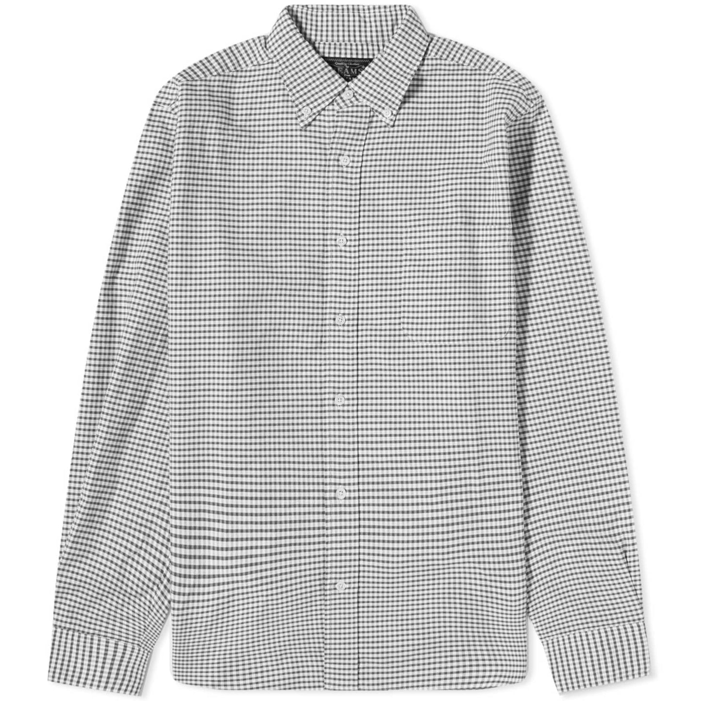 Button Down Gingham Oxford Shirt