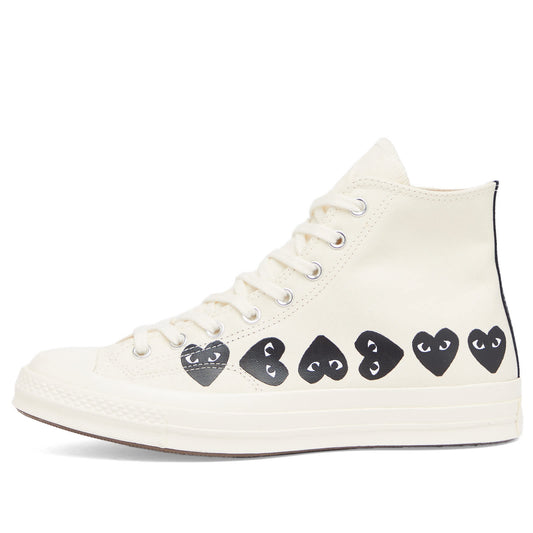 Multi Heart High Sneakers