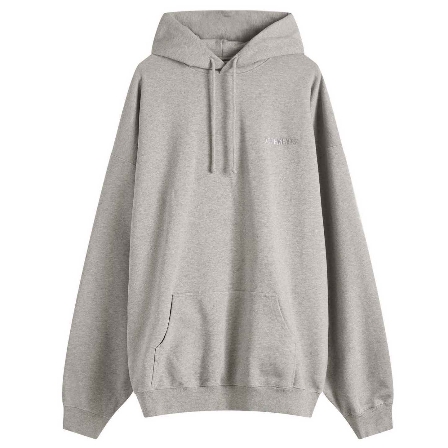 Embroidered Logo Oversized Hoodie