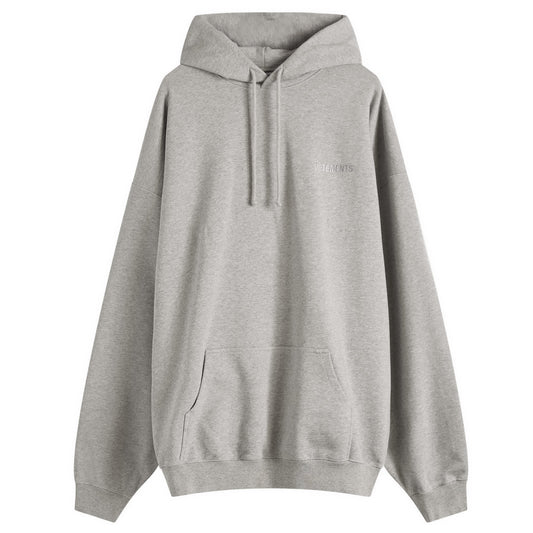 Embroidered Logo Oversized Hoodie