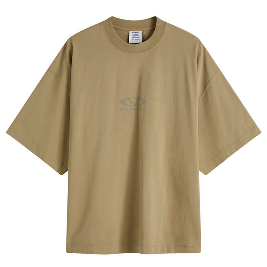 Oval Logo Cropped Boxy T-Shirt