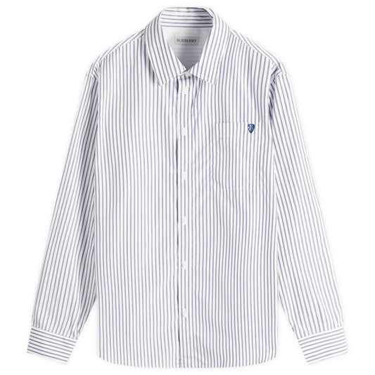 B Shield Logo Stripe Shirt