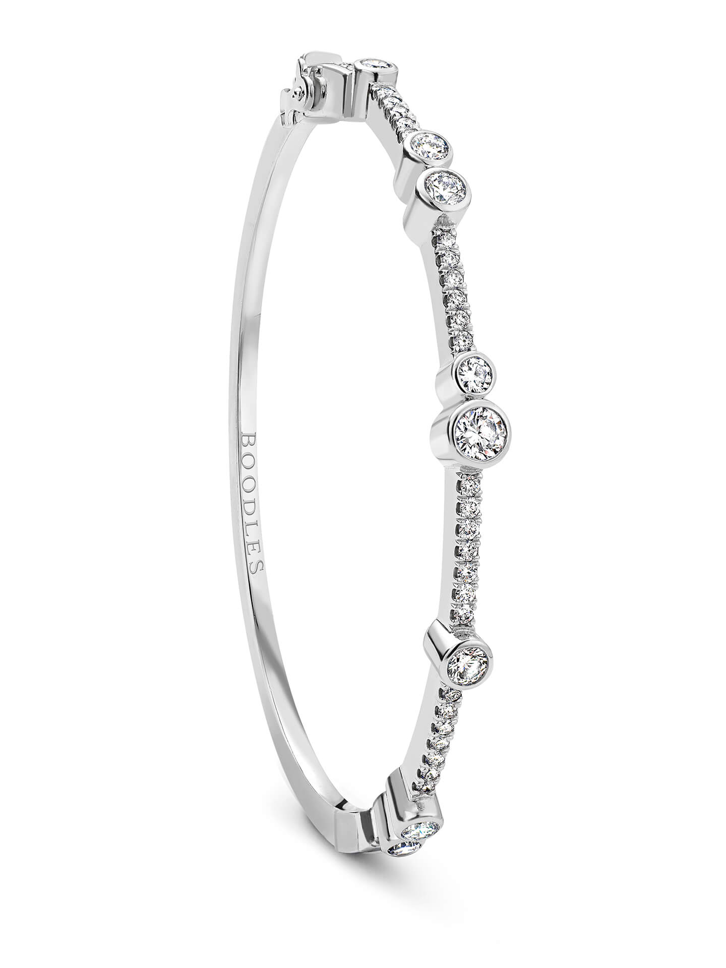 Waterfall Diamond Bangle