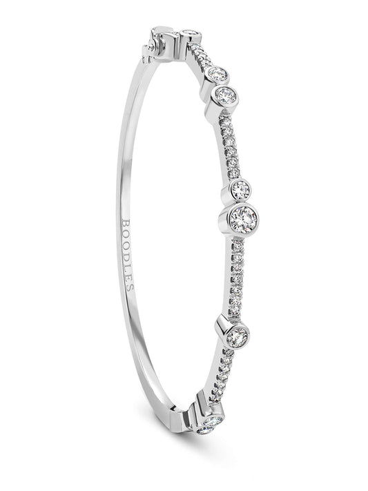 Waterfall Diamond Bangle