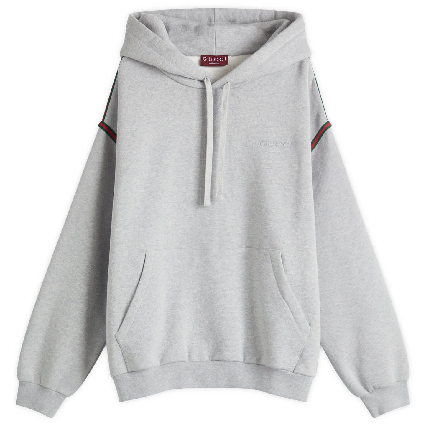 Tape Brushed Cotton Hoodie