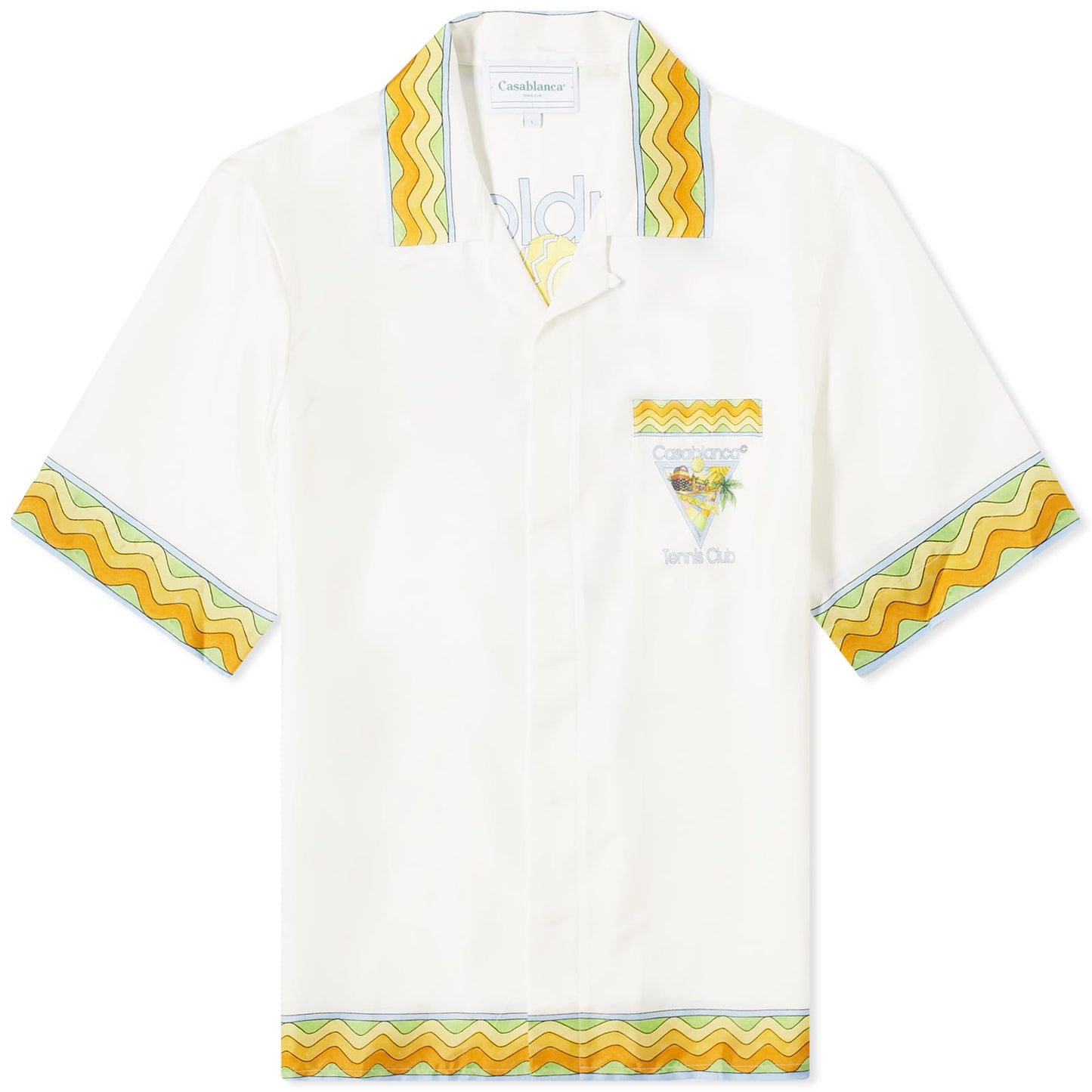 Tennis Club Silk Vacation Shirt