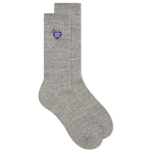 Pile Heart Sock