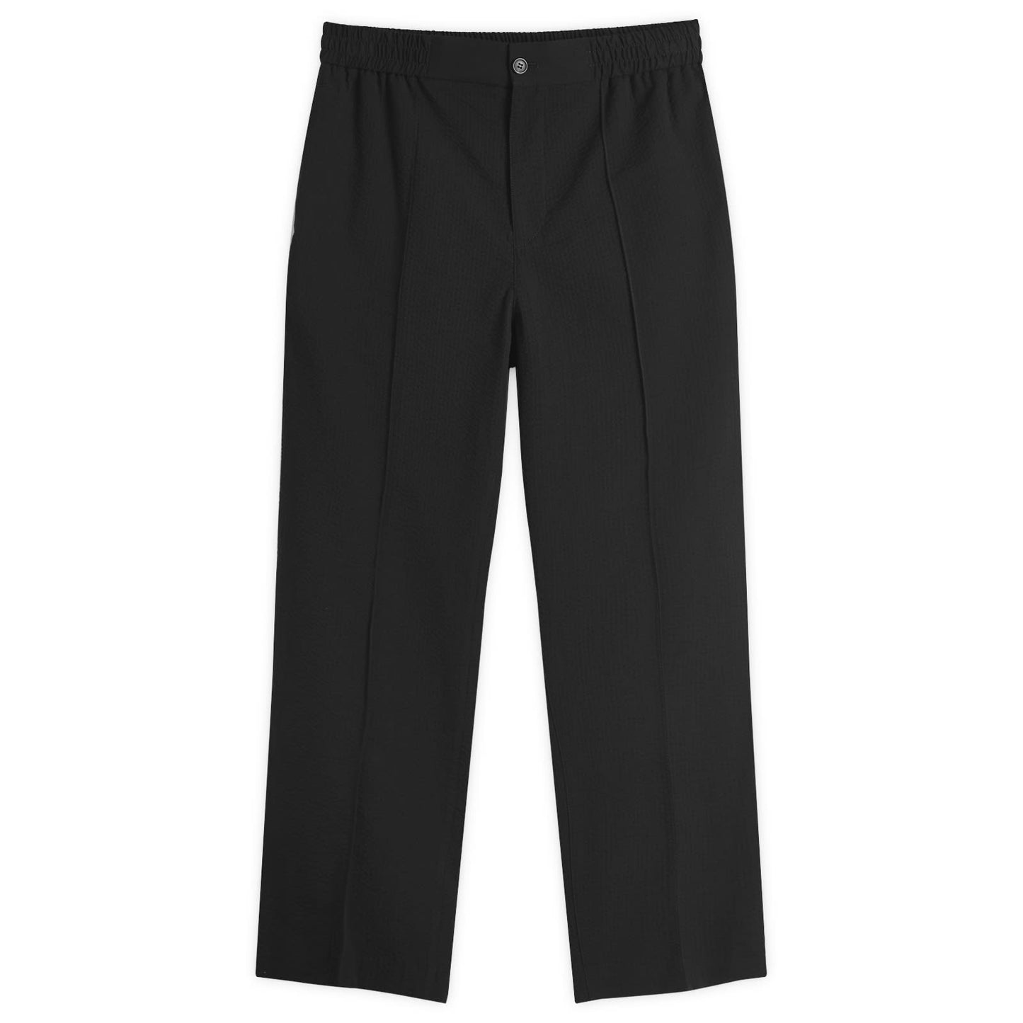 Joaquin Seersucker Pin Tuck Pleat Trousers