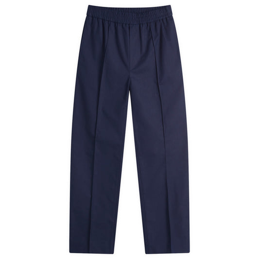 Pieter Textured Cotton Pin Tuck Pleat Trousers