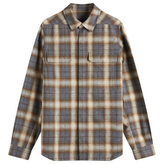 Cotton Plaid Outershirt