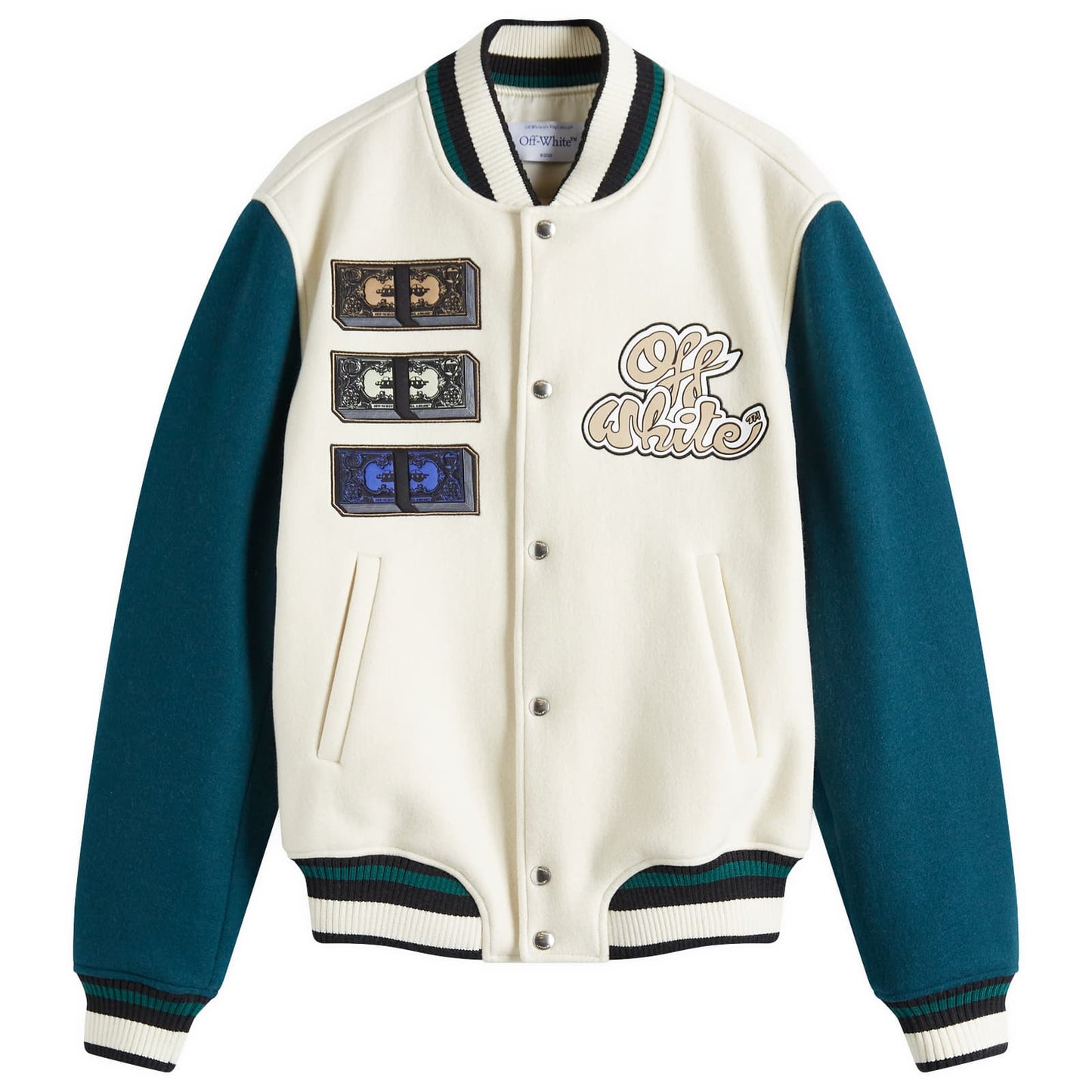 Cash Wool Varsity Jacket