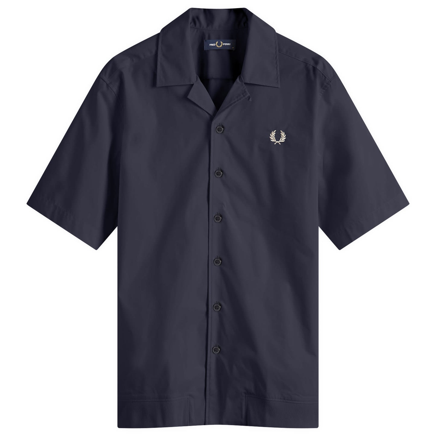 Ribbed Hem Vacation Shirt