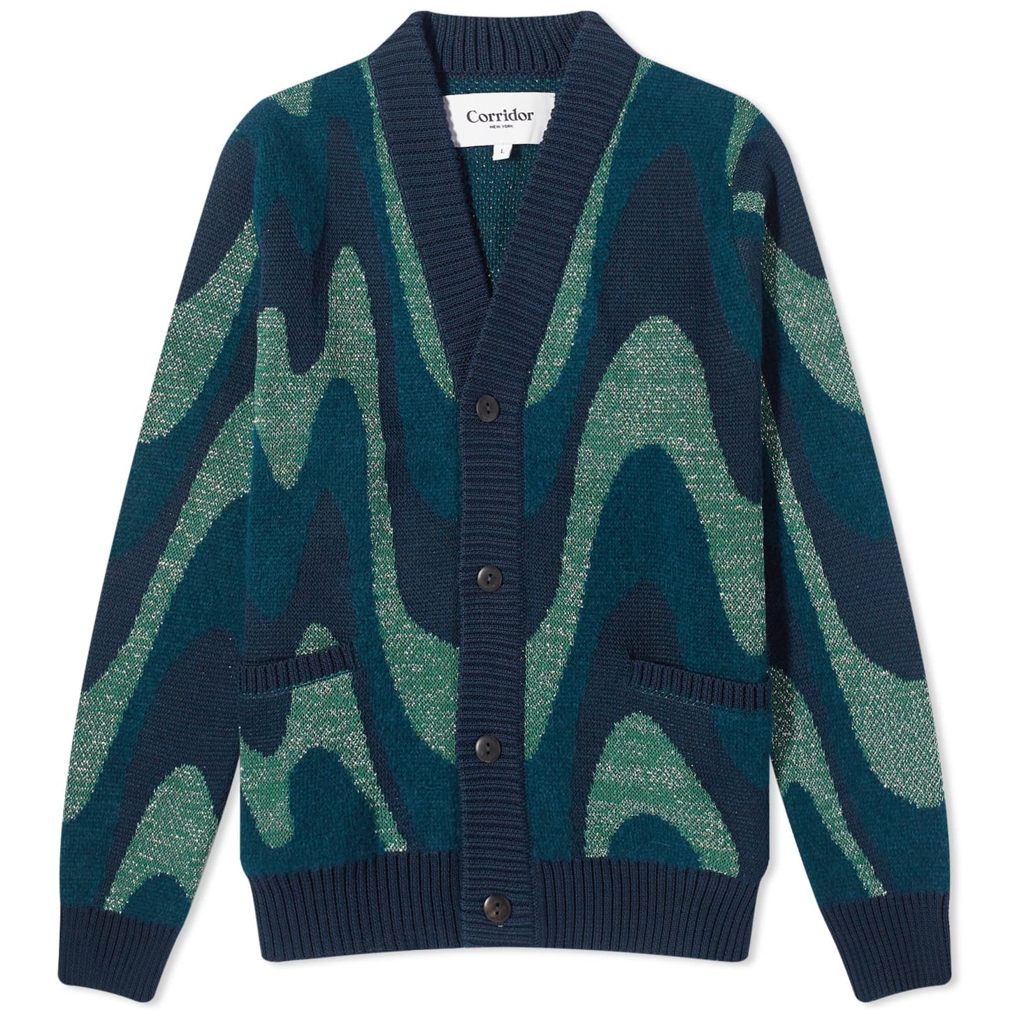 Shimmer Wave Cardigan