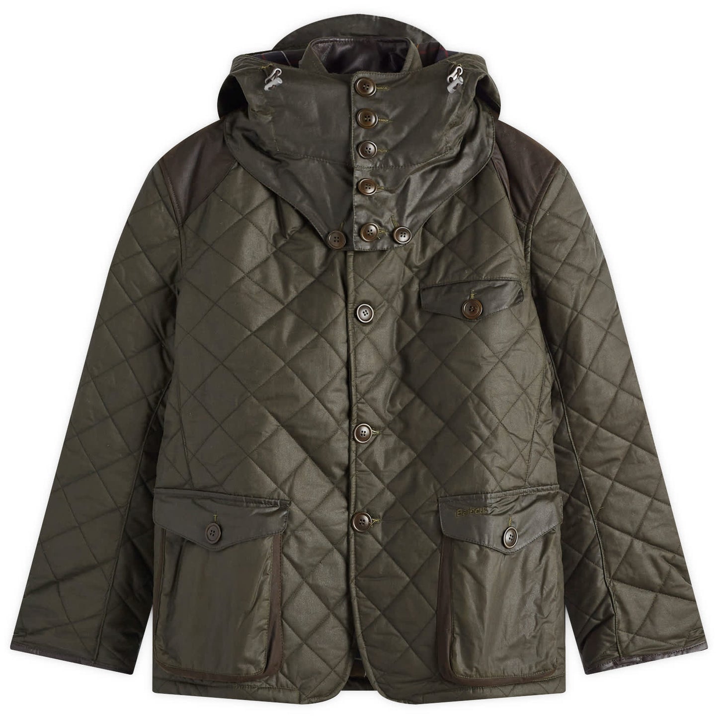 TO KI TO Driving Quilted Wax Jacket