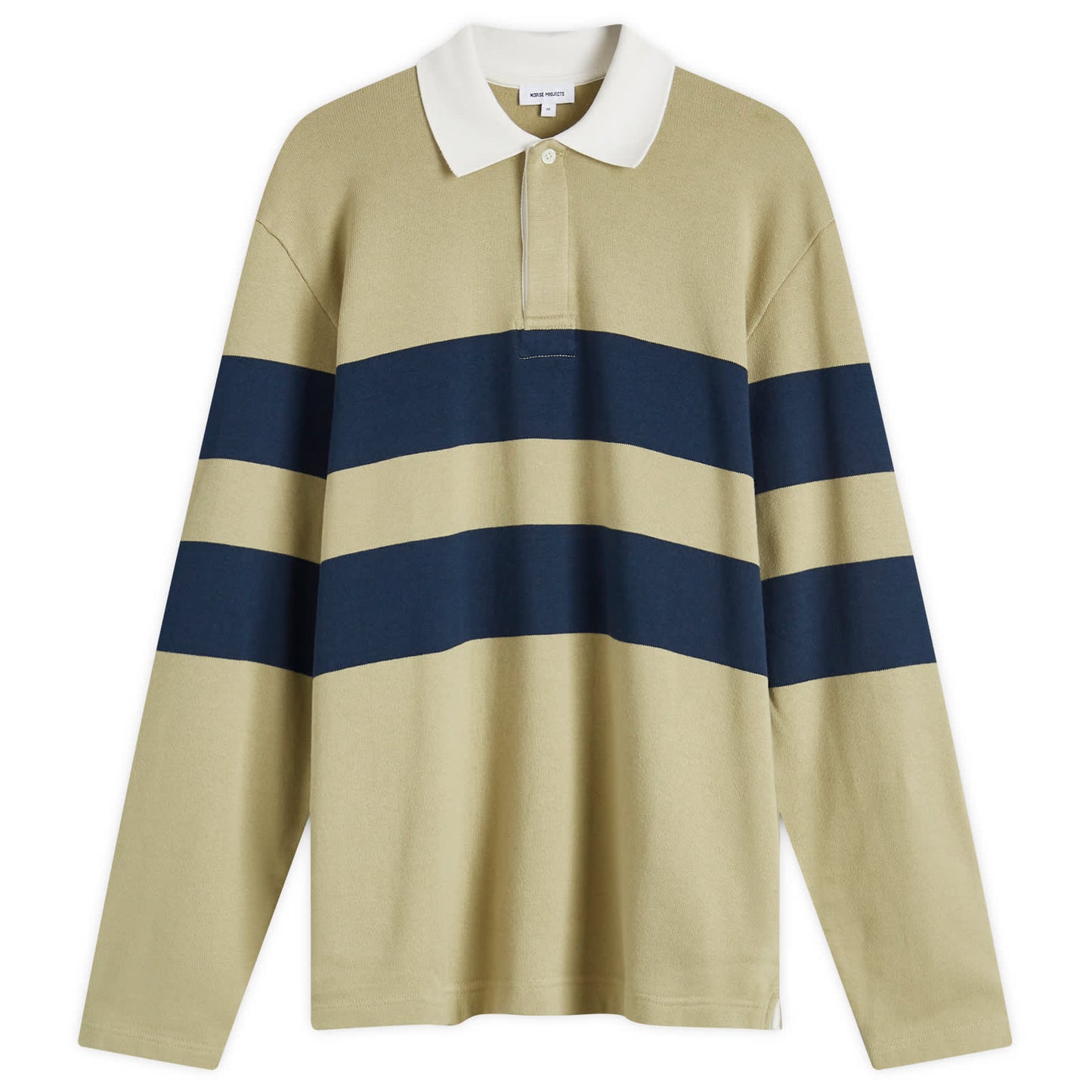 Brushed Stripe Rugby Polo