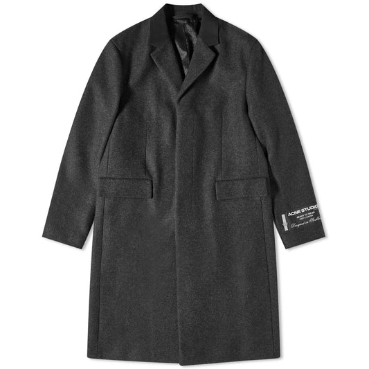 Orkar Classic Melange Wool Coat