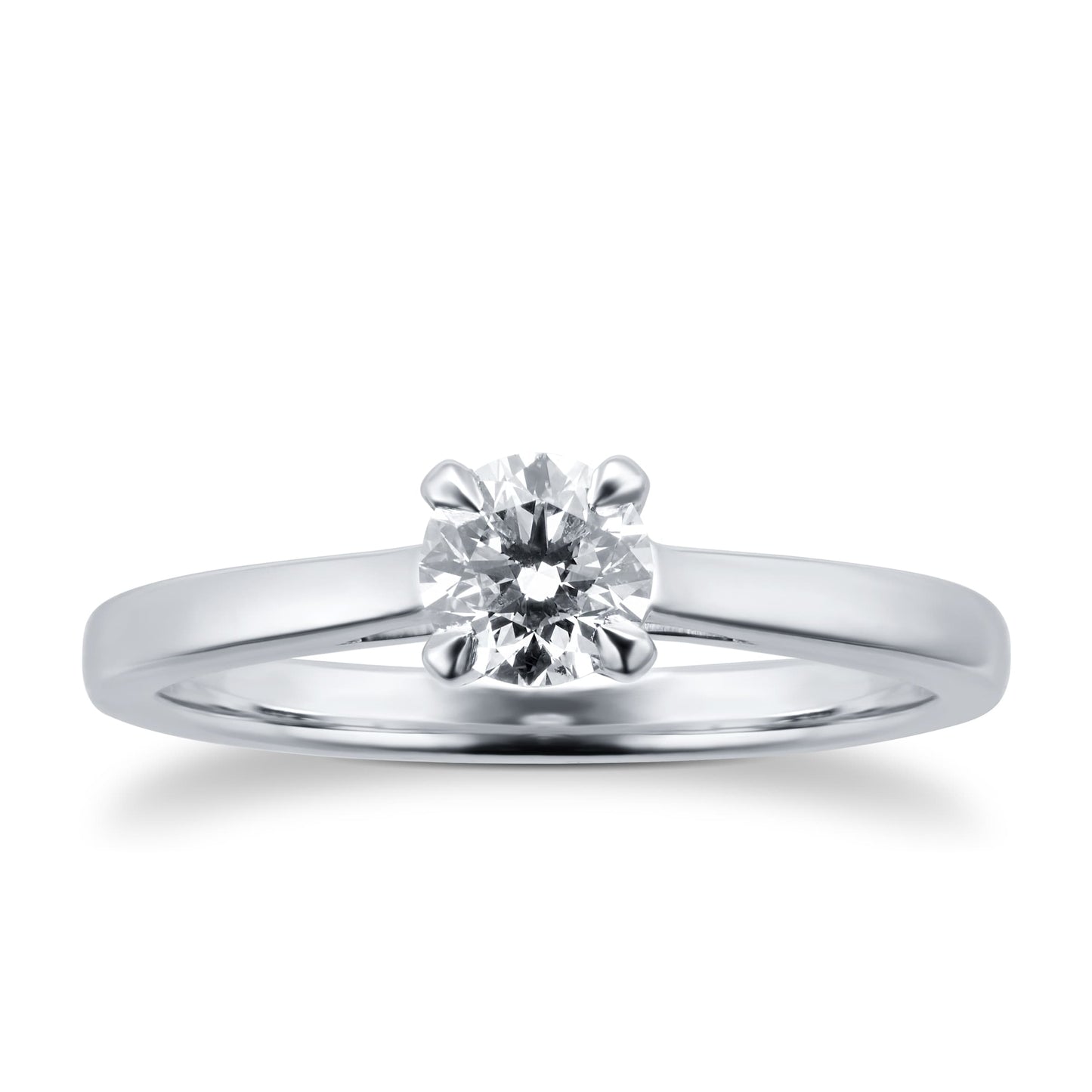 Belvedere Platinum 0.50ct Diamond Ring