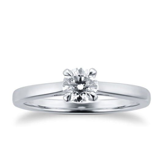 Belvedere Platinum 0.50ct Diamond Ring