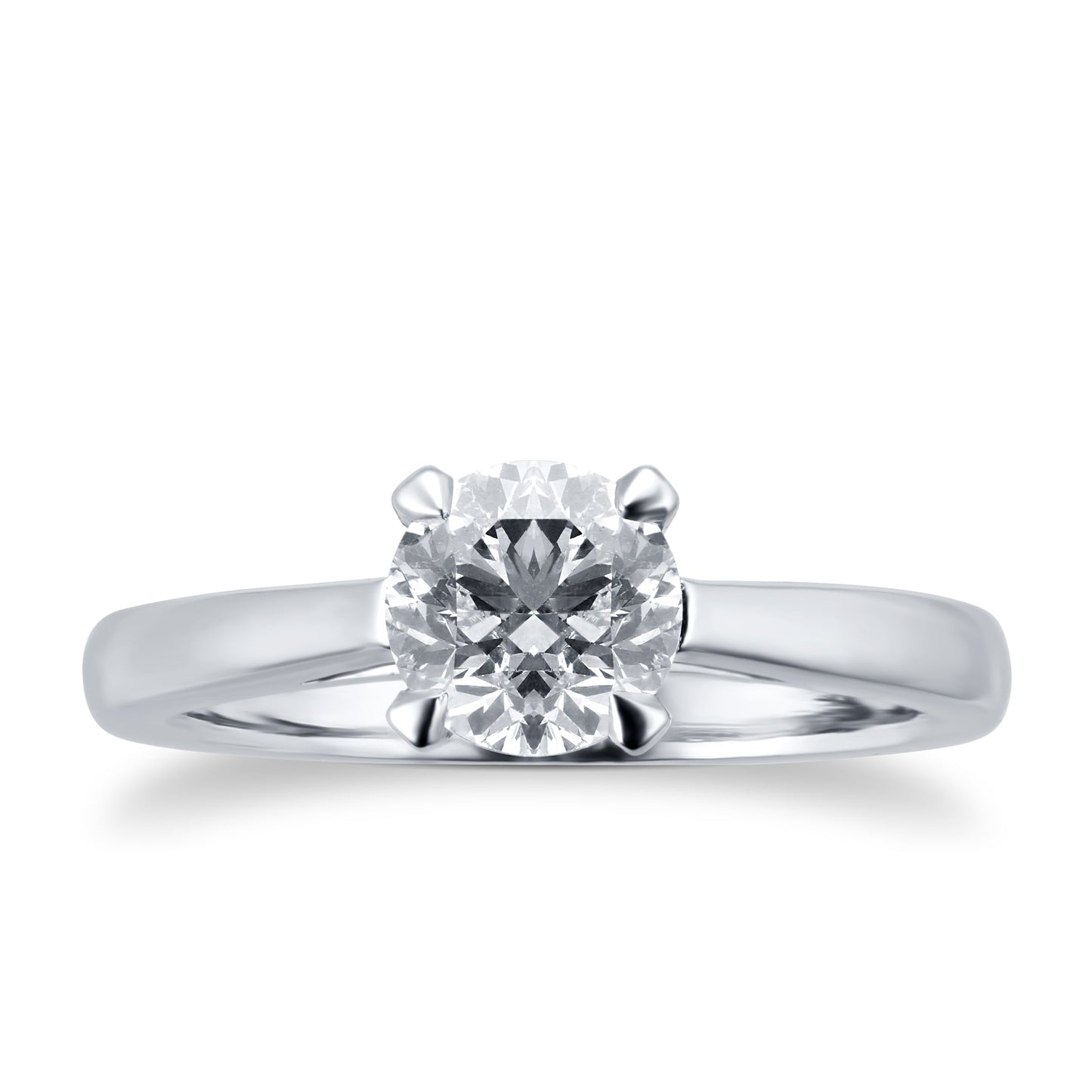 Belvedere Platinum 1.00ct Diamond Ring