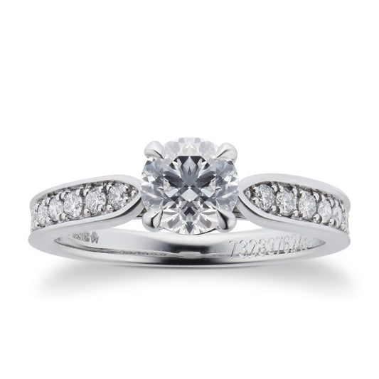 Boscobel Platinum 0.96cttw Diamond Ring