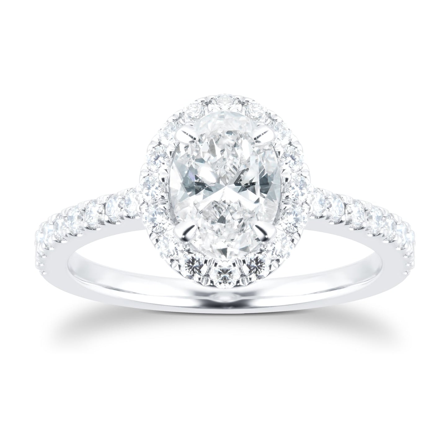 Amelia Platinum 1.20cttw Diamond Ring