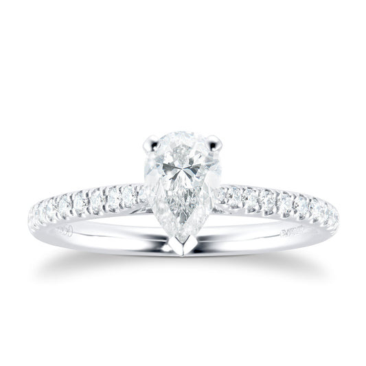 Constance Platinum 0.84cttw Diamond Ring