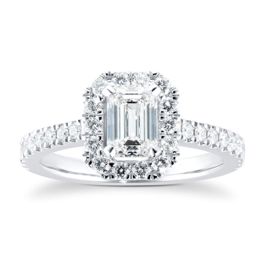 Amelia Platinum 1.40ct Diamond Ring