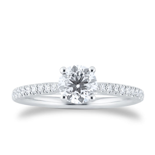 Constance Platinum 0.84ct Solitaire Ring