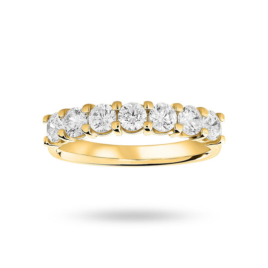 Yellow Gold 1.00ct Under Bezel Ring