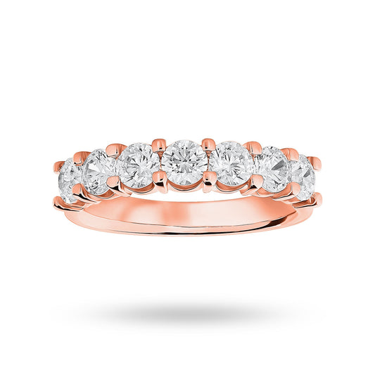 Rose Gold 1.30ct Under Bezel Ring