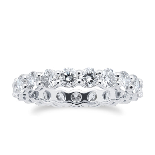 Platinum 2.76cttw Diamond Ring