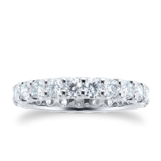 Platinum 2.00cttw Diamond Set Ring