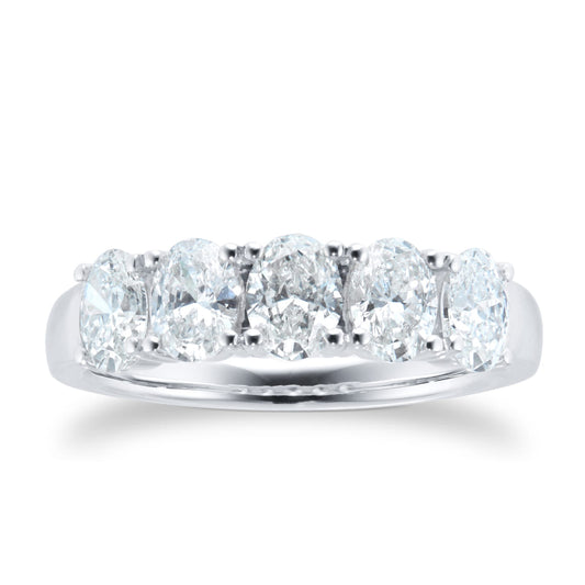 Platinum 1.50cttw Diamond Ring