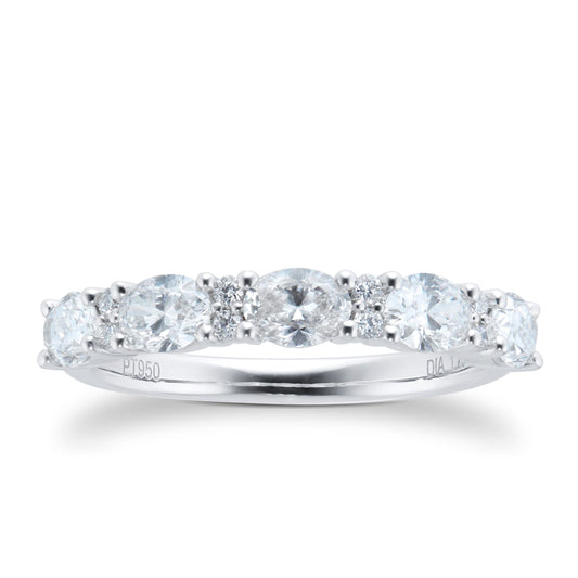 Platinum 1.25cttw Diamond Ring