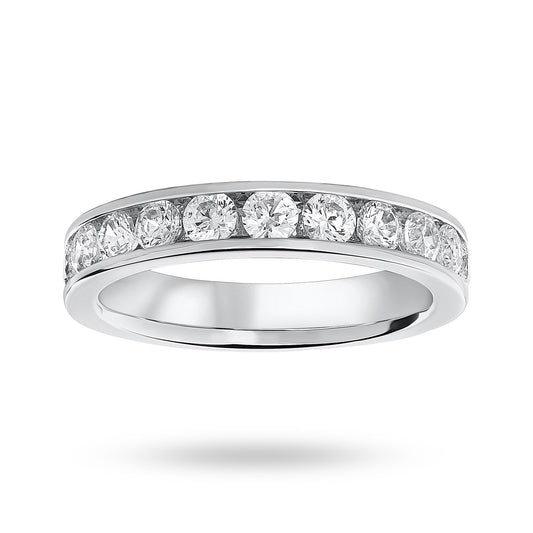 White Gold 1.00cttw Round Diamond Ring