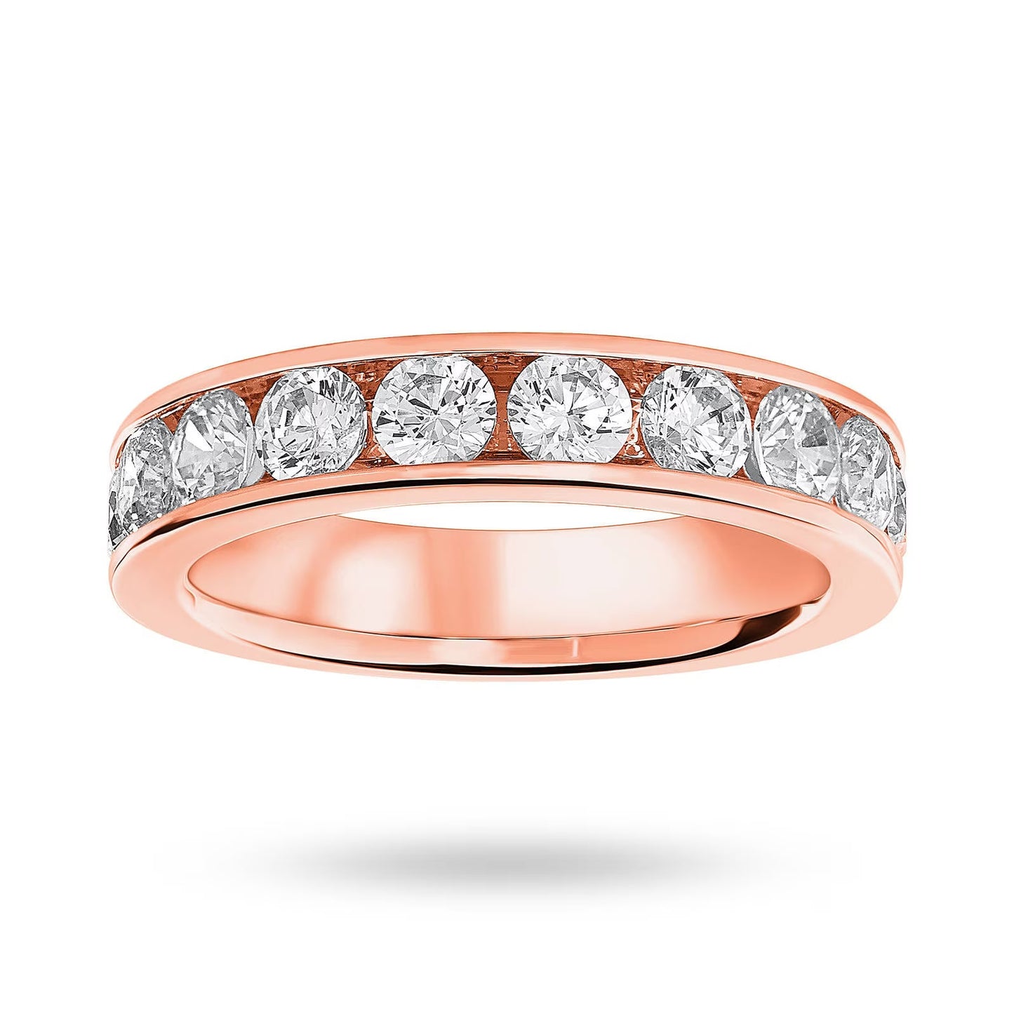 Rose Gold 1.50cttw Round Diamond Ring