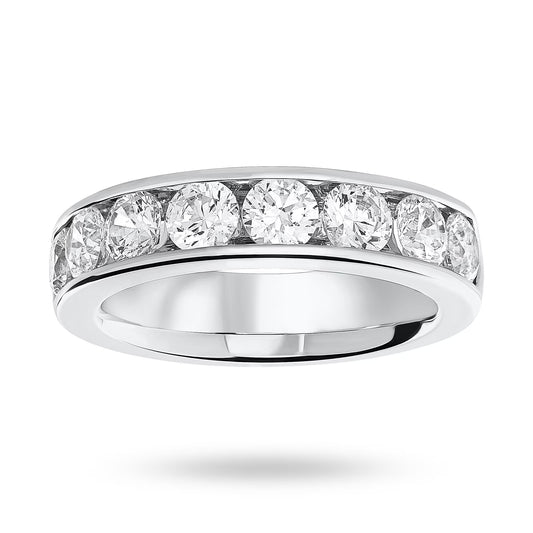 Platinum 1.85cttw Round Diamond Ring