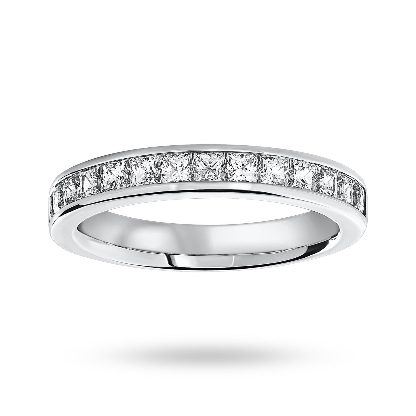 Platinum 1.00cttw Diamond Ring