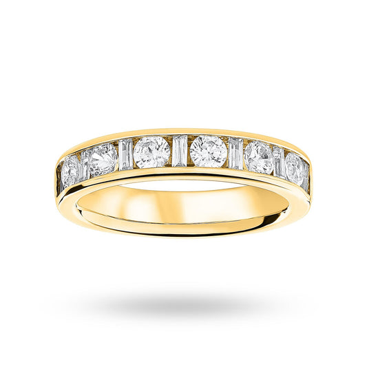 Yellow Gold 1.00cttw Diamond Ring