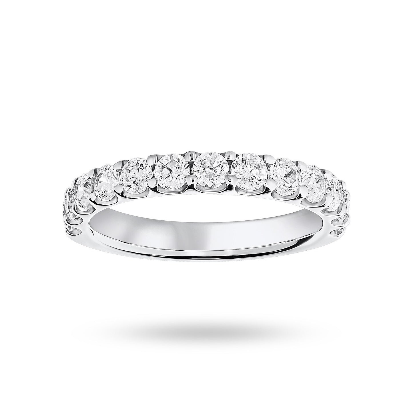 White Gold 1.00cttw Round Diamond Ring