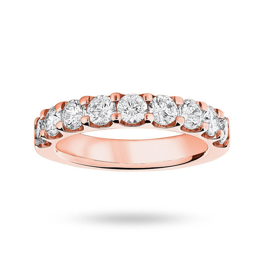 Rose Gold 1.45cttw Round Diamond Ring