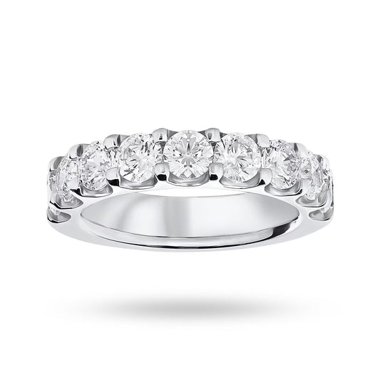 Platinum 2.10cttw Round Diamond Ring