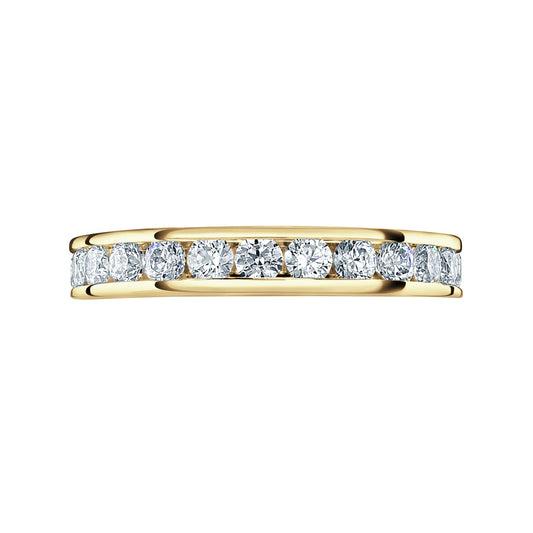 Yellow Gold 1.50cttw Round Diamond Ring