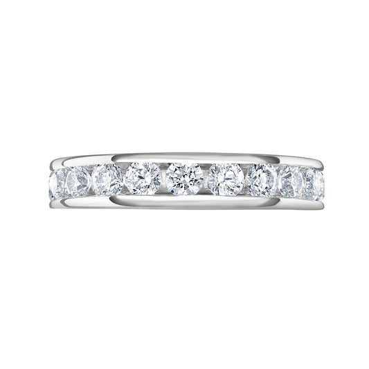 Platinum 2.00cttw Round Diamond Ring