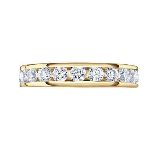 Yellow Gold 2.00cttw Round Diamond Ring