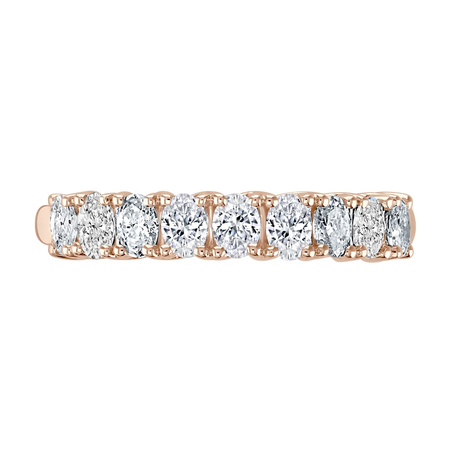 Rose Gold 0.78ct Diamond Fancy Ring