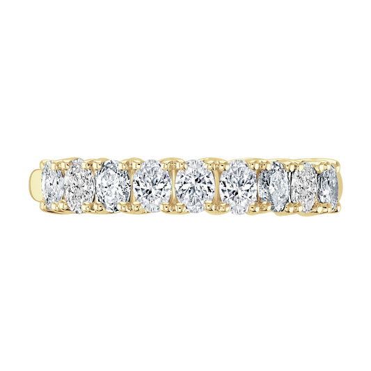 Yellow Gold 0.78ct Diamond Fancy Ring