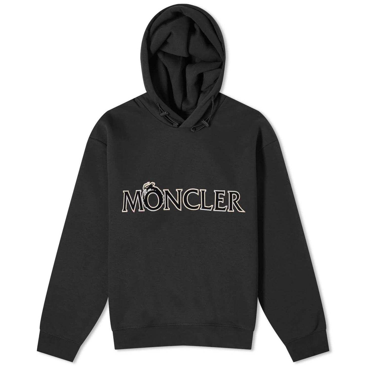 Dragon Flocked Logo Popover Hoody